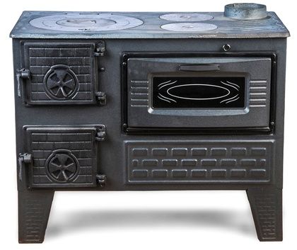 Отопительно-варочная печь МастерПечь ПВ-04 с духовым шкафом, 7,5 кВт в Владимире