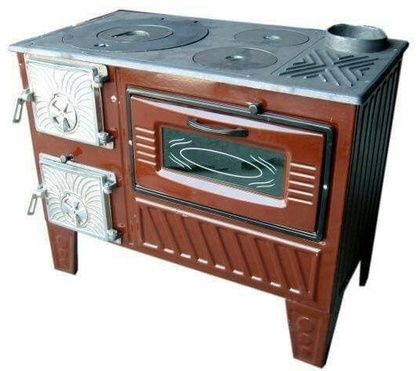 Отопительно-варочная печь МастерПечь ПВ-03 с духовым шкафом, 7.5 кВт в Владимире