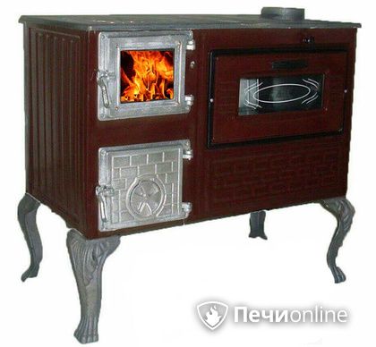 Отопительно-варочная печь МастерПечь ПВ-06 с духовым шкафом, 7.5 кВт в Владимире